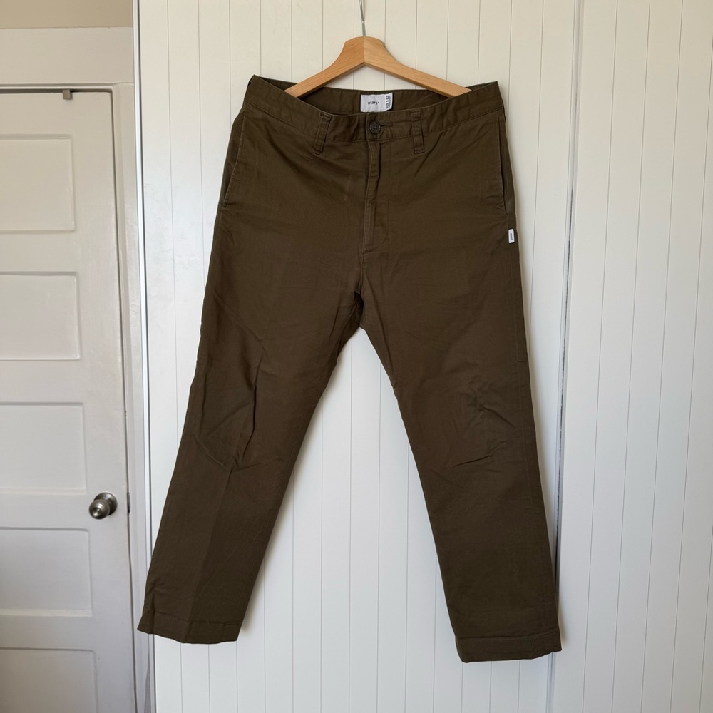 WTAPS Olive Chinos for Men